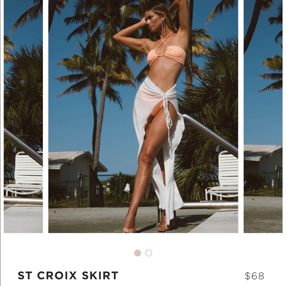 Tan lines - St Croix skirt & sarong